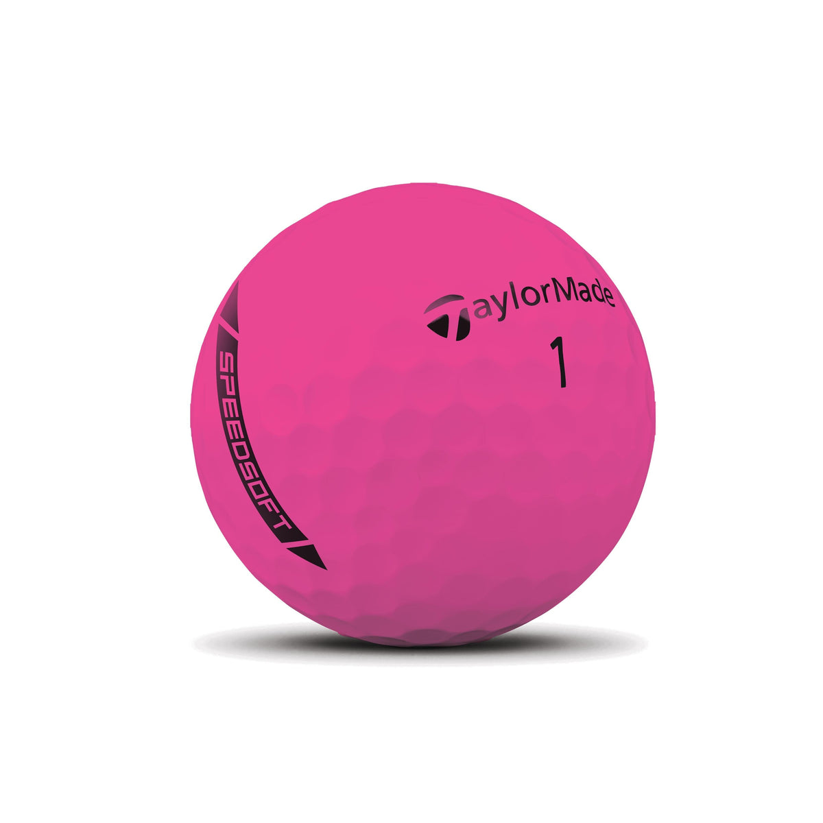 TaylorMade 2025 Speed Soft Golf Balls 12pk - Pink