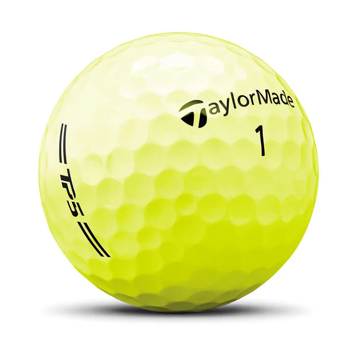 TaylorMade 2026 TP5 Golf Balls 12pk - Yellow