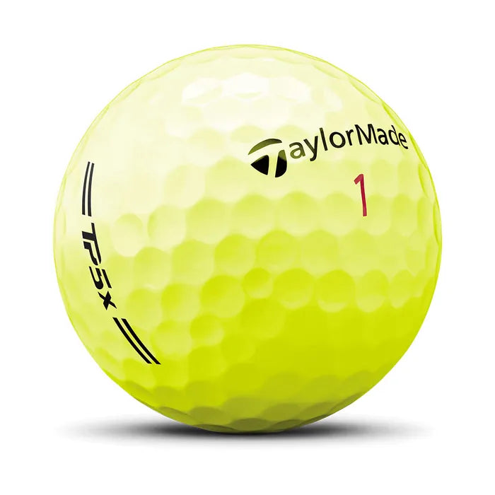 TaylorMade 2026 TP5X Golf Balls 12pk - Yellow
