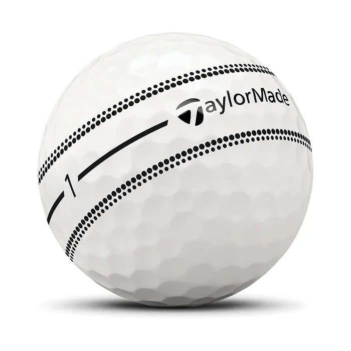 TaylorMade 2026 TP5 Stripe Golf Balls 12pk - White
