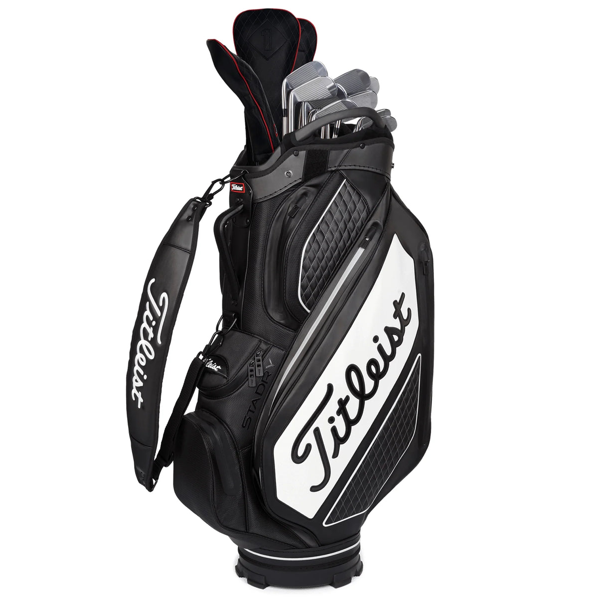 Titleist 2024 Staff Premium Stadry Waterproof Cart Bag