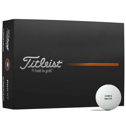 Titleist 2025 ProV1 Personalised Golf Balls Custom