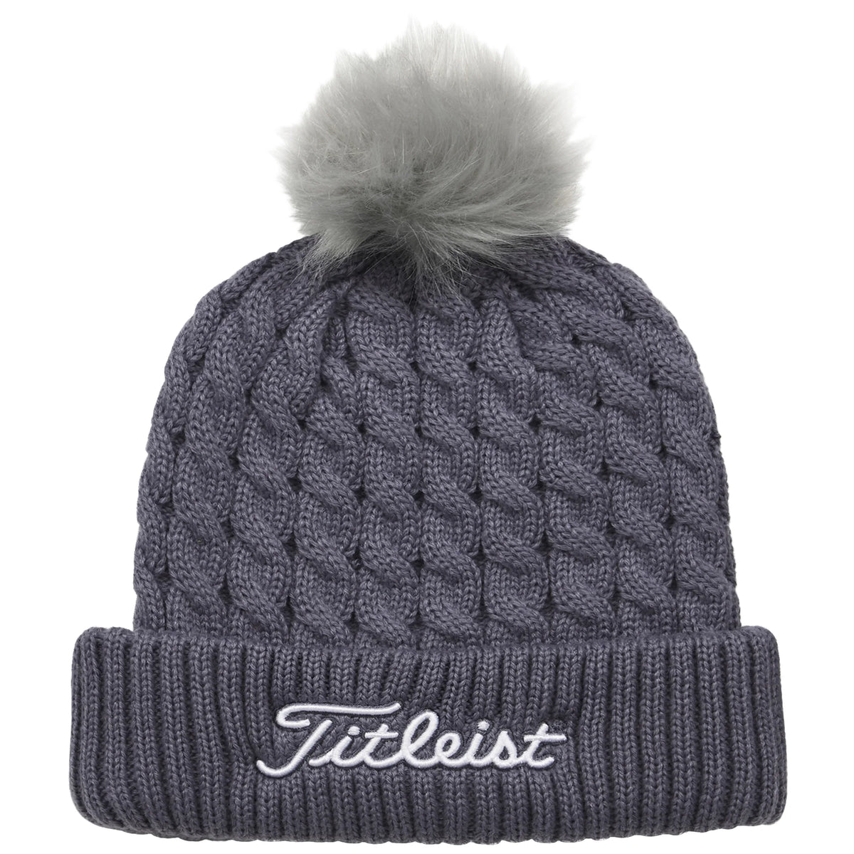 Titleist Ladies 2026 Cable Knit Pom Pom Beanie