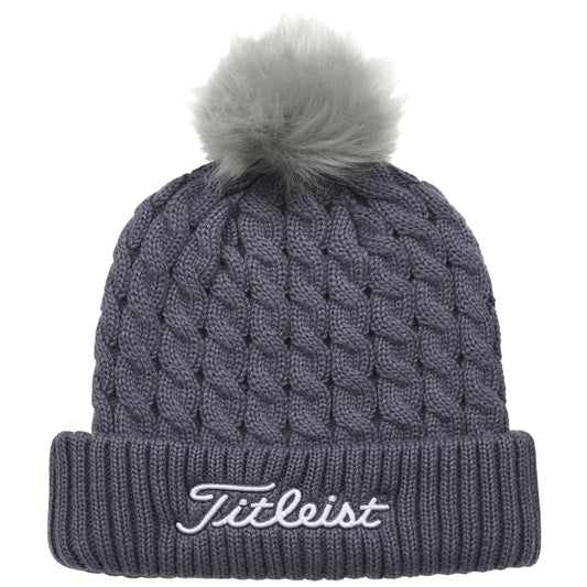 Titleist Ladies 2026 Cable Knit Pom Pom Beanie
