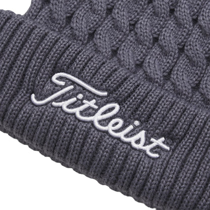 Titleist Ladies 2026 Cable Knit Pom Pom Beanie