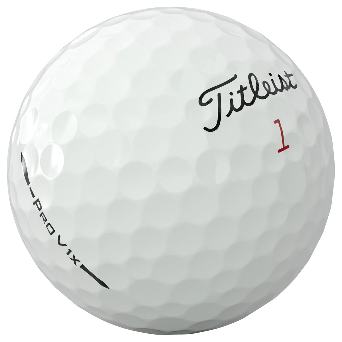 Titleist 2025 ProV1x Left Dash Personalised Golf Balls Custom
