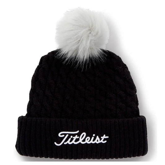 Titleist Ladies 2024 Cable Knit Pom Pom Beanie