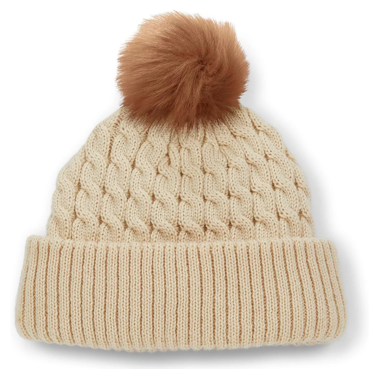Titleist Ladies 2024 Cable Knit Pom Pom Beanie