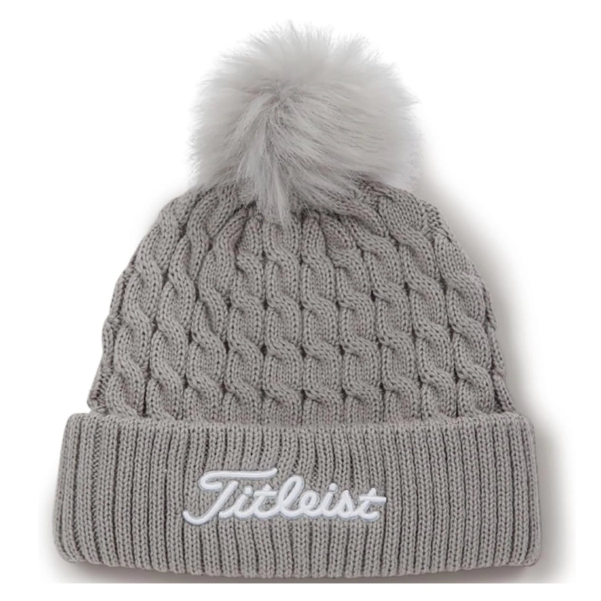 Titleist Ladies 2024 Cable Knit Pom Pom Beanie