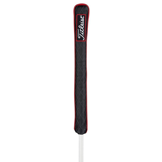 Titleist Jet Black Leather Alignment Stick Cover
