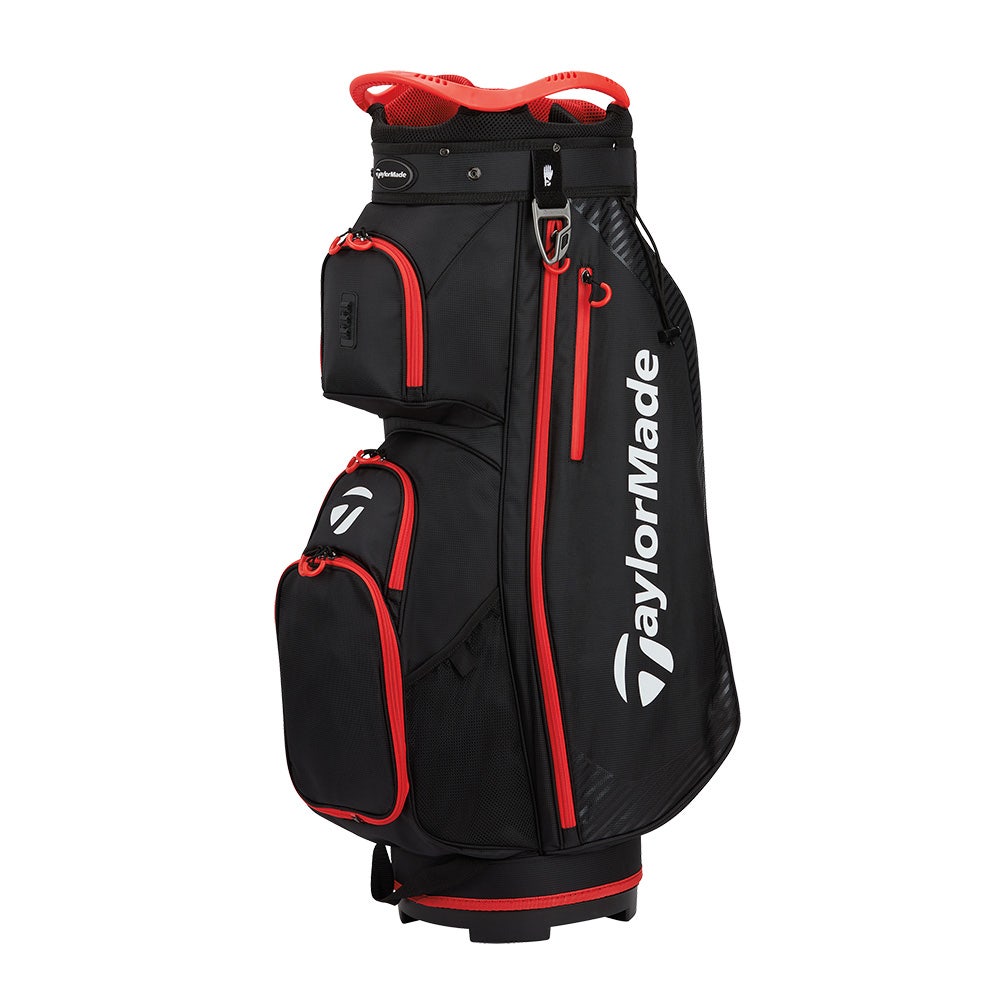 TaylorMade Pro LX Cart Bag - Black/Red