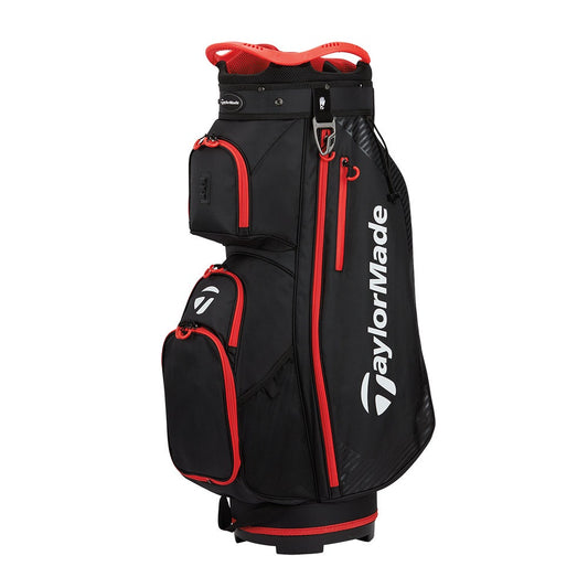 TaylorMade Pro LX Cart Bag - Black/Red