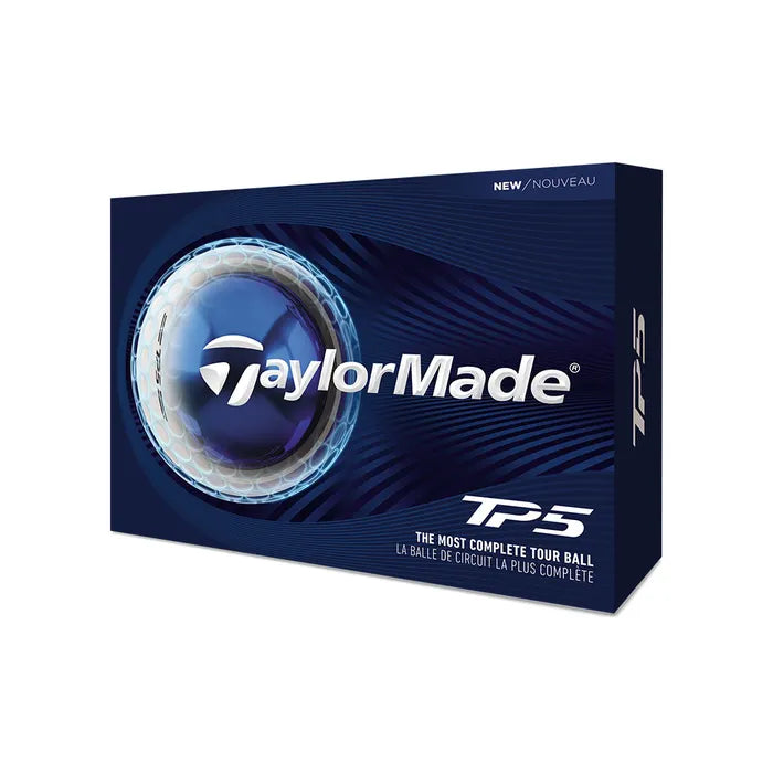 TaylorMade 2026 TP5 Golf Balls 12pk - White
