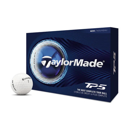 TaylorMade 2026 TP5 Golf Balls 12pk - White