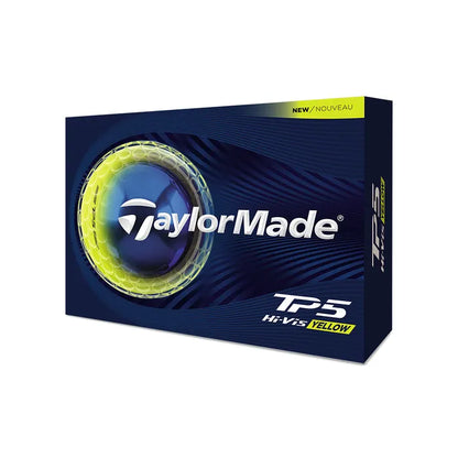 TaylorMade 2026 TP5 Golf Balls 12pk - Yellow