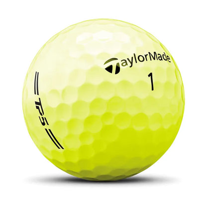 TaylorMade 2026 TP5 Golf Balls 12pk - Yellow