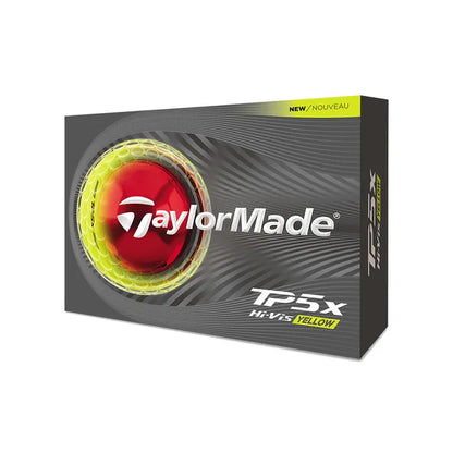 TaylorMade 2026 TP5X Golf Balls 12pk - Yellow