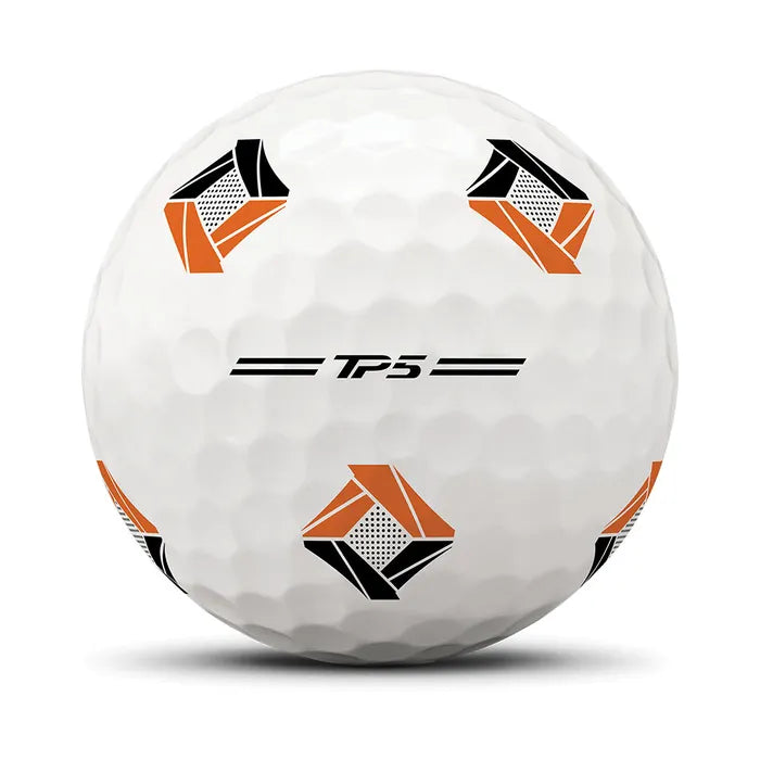 TaylorMade 2026 TP5 PIX3.0 Golf Balls 12pk - White
