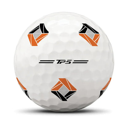 TaylorMade 2026 TP5 PIX3.0 Golf Balls 12pk - White