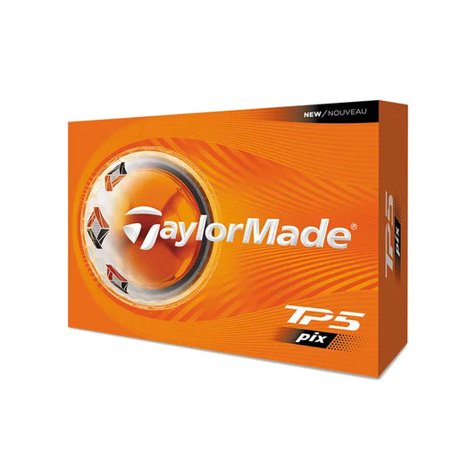 TaylorMade 2026 TP5 PIX3.0 Golf Balls 12pk - White