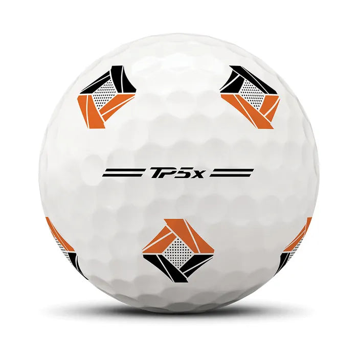 TaylorMade 2026 TP5X PIX3.0 Golf Balls 12pk - White