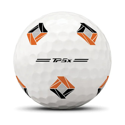 TaylorMade 2026 TP5X PIX3.0 Golf Balls 12pk - White