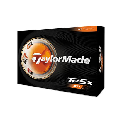 TaylorMade 2026 TP5X PIX3.0 Golf Balls 12pk - White