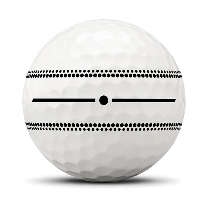 TaylorMade 2026 TP5X Stripe Golf Balls 12pk - White